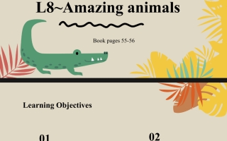 حل درس Amazing Animals اللغة الانجليزية الصف الثامن