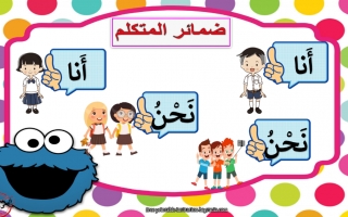 درس ضمائر المتكلم اللغة العربية الصف الثاني