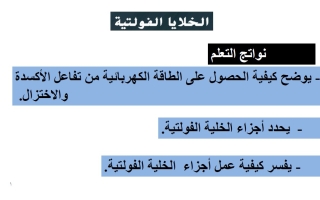 درس الخلايا الفولتية الكيمياء الصف الثاني عشر  الفصل الثالث