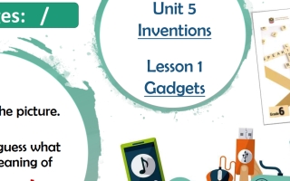 حل درس Gadgets اللغة الإنجليزية الصف السادس