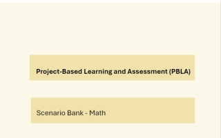بنك السيناريوهات Project-Based Learning and Assessment اللغة الإنجليزية الصف الثامن الفصل الثاني