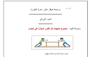 مراجعة هيكل أحياء الصف العاشر عام الفصل الأول 2025-2026