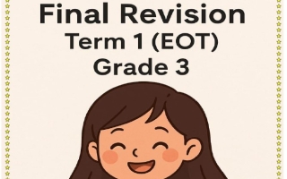 مراجعة نهائية للامتحان اللغة الإنجليزية الصف الثالث