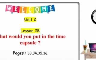 حل درس What would you put in the time capsule اللغة الإنجليزية الصف الثامن
