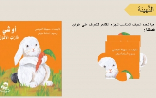 بوربوينت مراجعة درس أوشي الأرنب الأكول لغة العربية الصف الأول