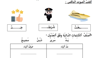 ورقة عمل داعمة درس اليعسوب القوي لغة عربية صف أول