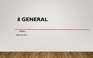 مراجعة هيكل امتحان اللغة الإنجليزية الصف الثامن