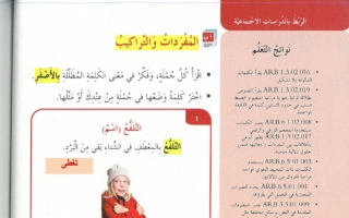 حل درس أزياء حول العالم في كتاب النشاط لغة عربية صف رابع