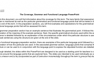 أوراق عمل Coverage grammar & functional language اللغة الإنجليزية الصف السابع الفصل الأول 2022 2023