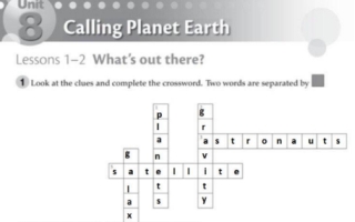 حل كتاب النشاط وحدة Calling Planet Earth اللغة الانجليزية الصف الحادي عشر