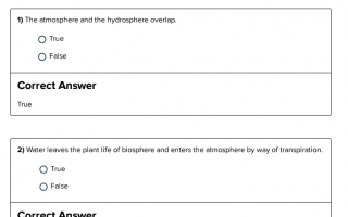 أوراق عمل Water in the Atmosphere مع الحل العلوم منهج انجليزي الصف السادس