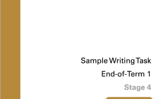 دليل إرشادي وزاري لطريقة الكتابة في امتحان نهائي اللغة الإنجليزية الصف الثامن
