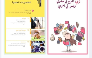 حل مراجعة الوحدة الأولى (التفسيرات العلمية) علوم الصف السابع الفصل الأول أ عائشة المهيري