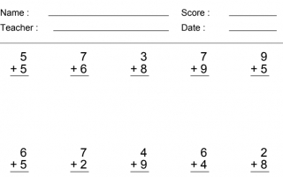 أوراق عمل متنوعة رياضيات الصف الثالث الفصل الأول - نموذج 2
