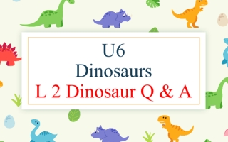 حل درس Dinosaurs لغة إنجليزية الصف الرابع