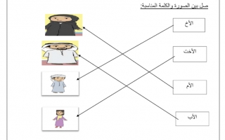 أوراق عمل متنوعة مع الحل اجتماعيات الصف الأول الفصل الأول - نموذج 4