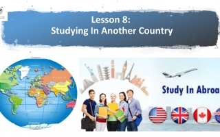 حل درس Studying In Another Country اللغة الإنجليزية الصف الثامن