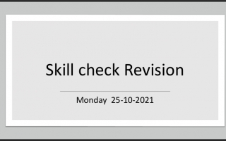 مراجعة Skill Check Revision اللغة الإنجليزية الصف الثاني