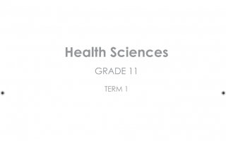 كتاب الطالب العلوم الصحية للصف الحادي عشر الفصل الأول