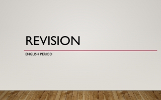 مراجعة Revision Grammar اللغة الإنجليزية الصف الثالث الفصل الأول