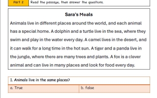 مراجعة Test 2 revision اللغة الإنجليزية الصف الثاني الفصل الثاني