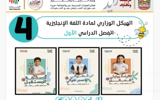 الهيكل الوزاري لغة انجليزية الصف الرابع الفصل الأول 2025-2026
