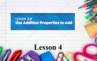 حل درس Use addition properties to add الرياضيات منهج انجليزي الصف الثالث